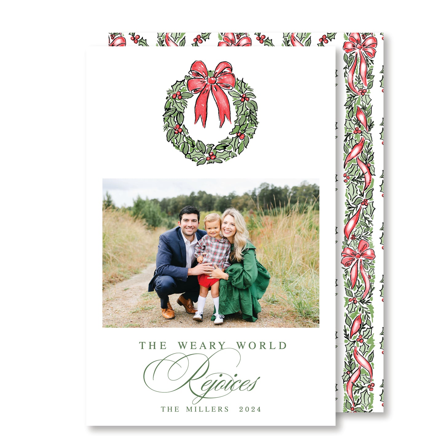 Festive Red Wreath a9