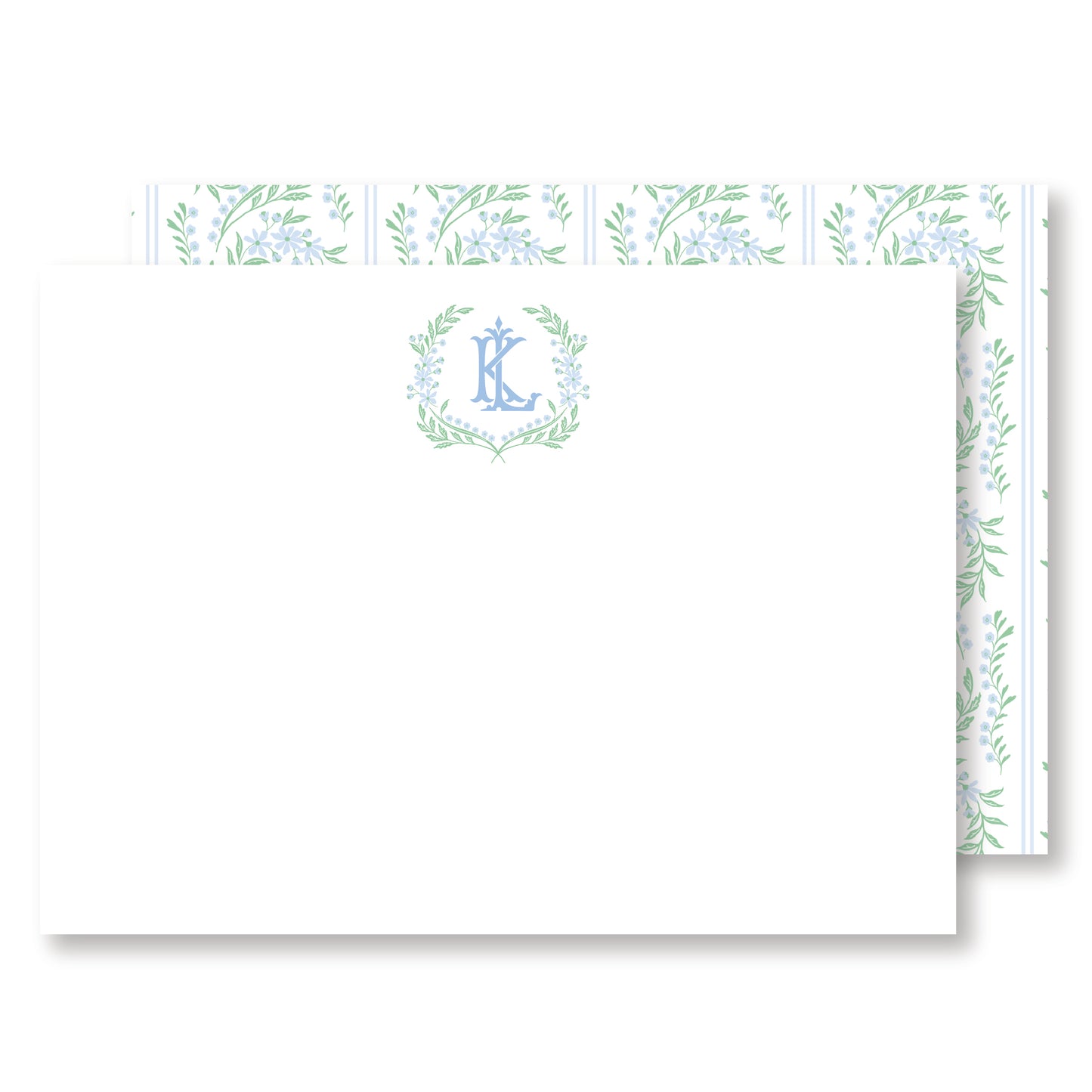 GrandMillennial Wreath Stationery