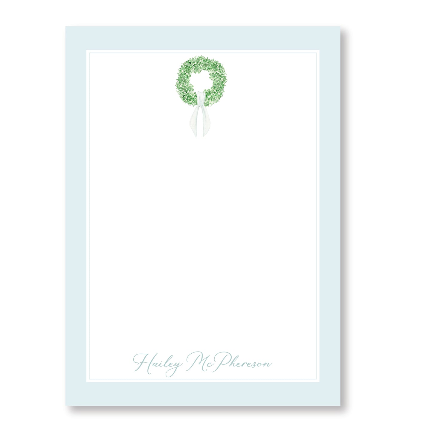 Grandmillineal Wreath Notepad