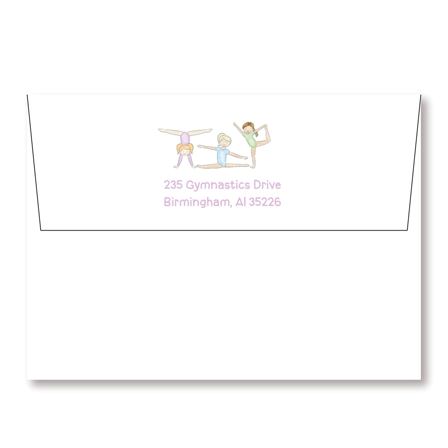 Gymnastics Invitation