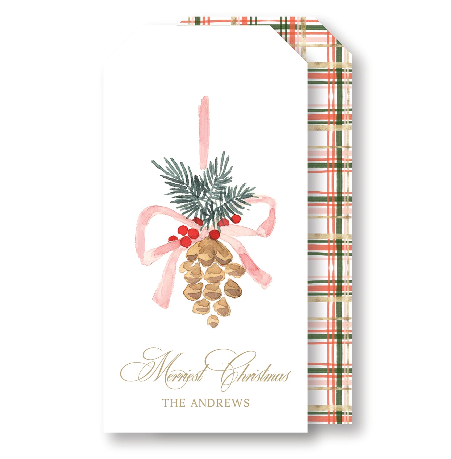 Mistletoe Christmas Tag