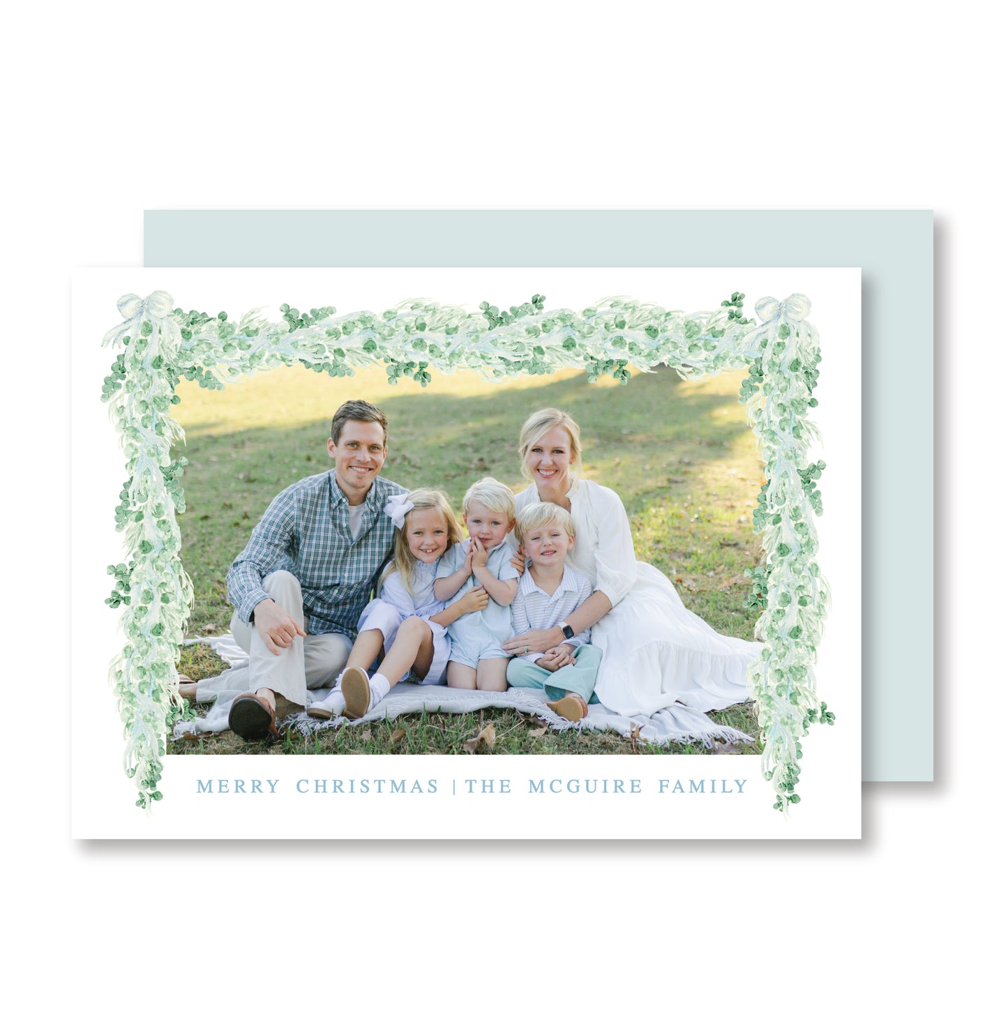 Nantucket-Horizontal Christmas Card Photo