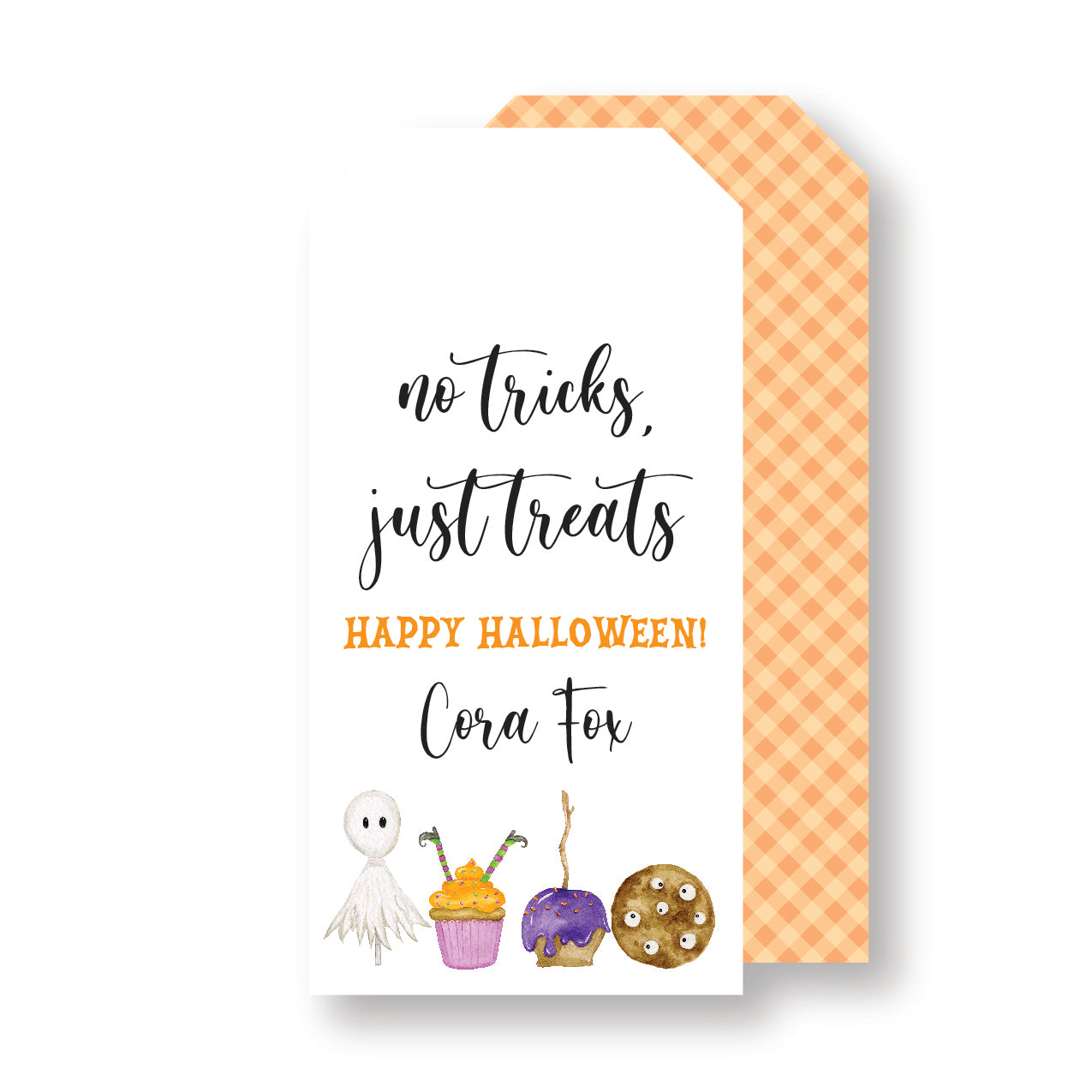 No tricks, just treats tag