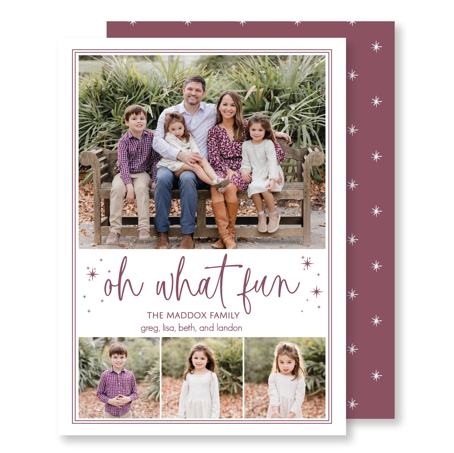 Oh What Fun New Year Card