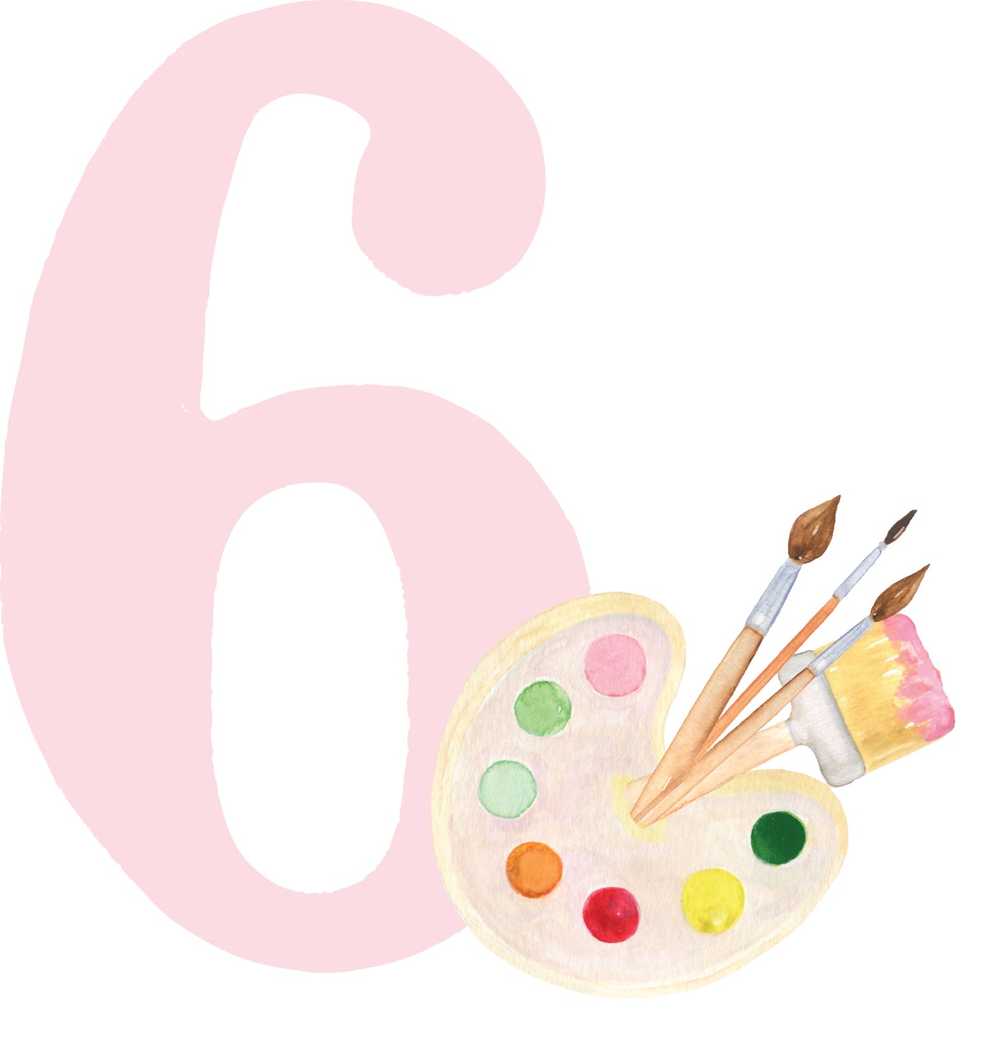 Paint Number Topper