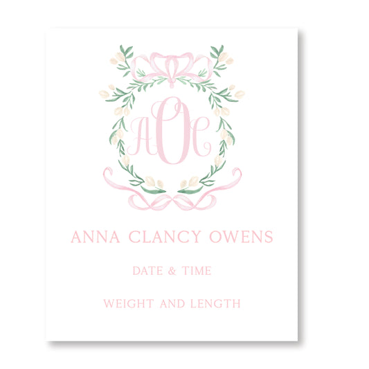 Hannah Crest Hospital Sign