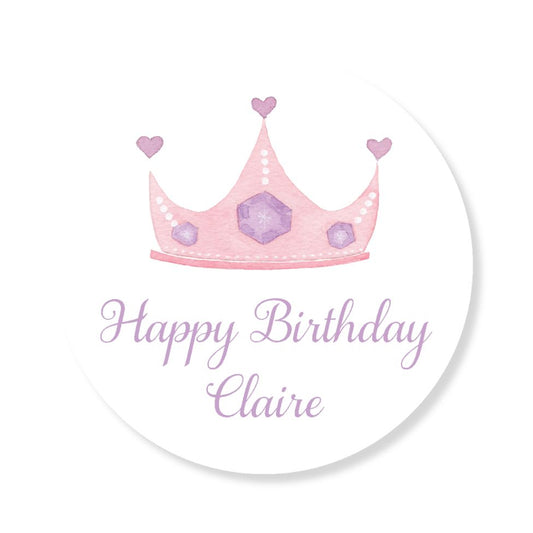 Princess Stickers (Round)
