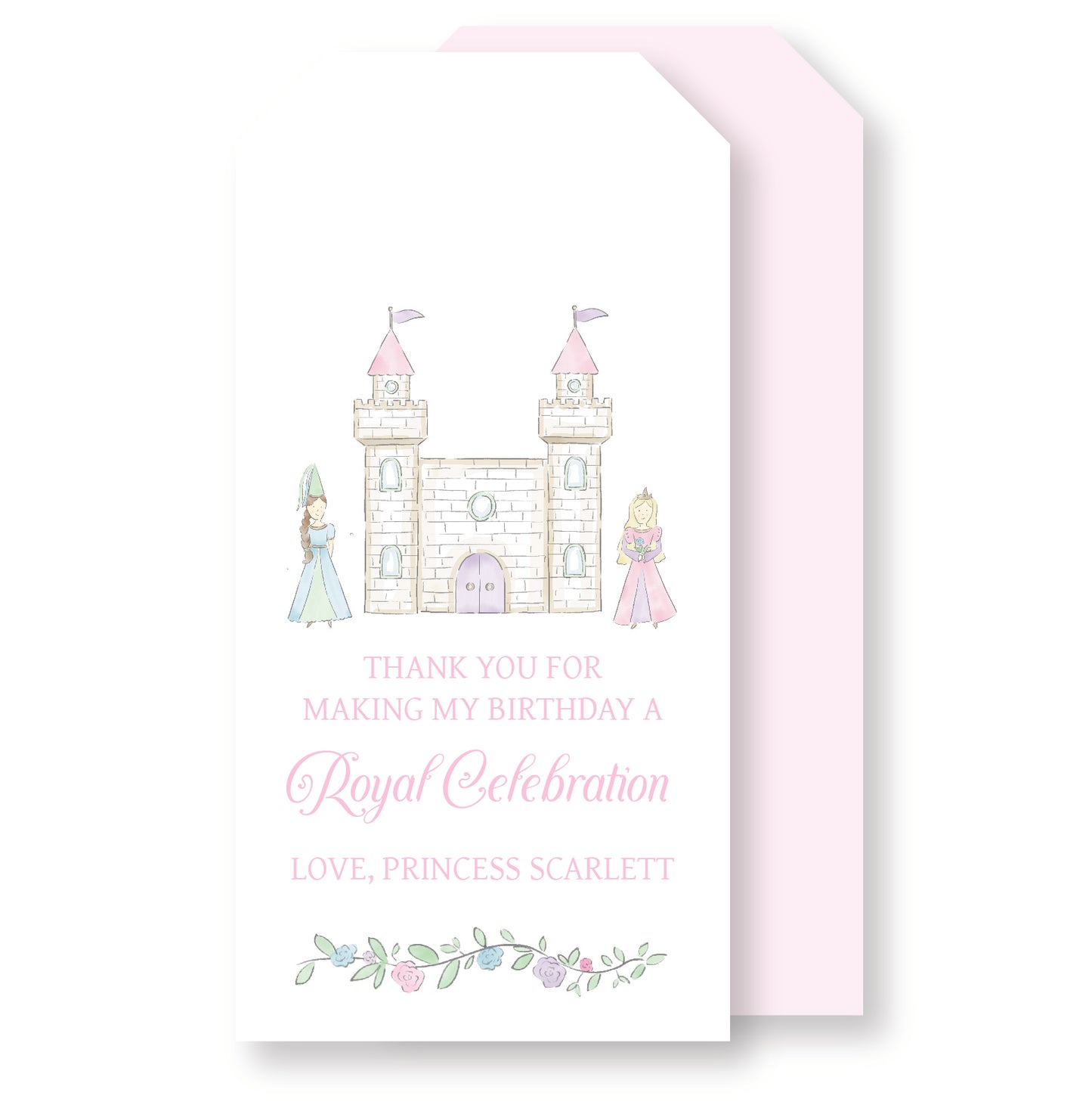 Princess Party Tag