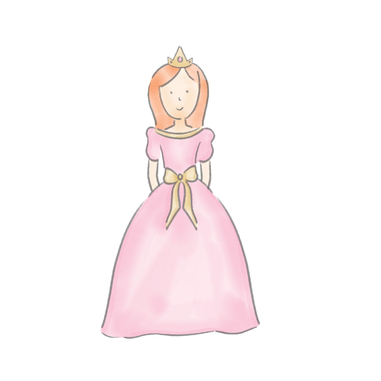 Princess Cake Topper