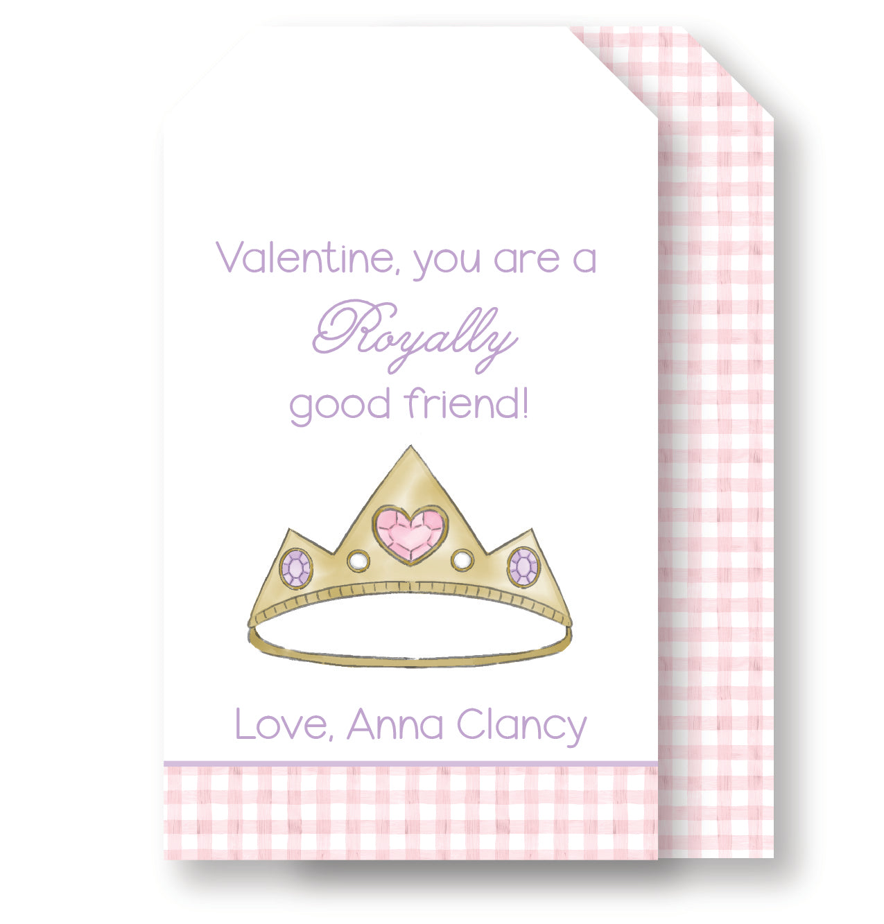 Princess Valentine Tag