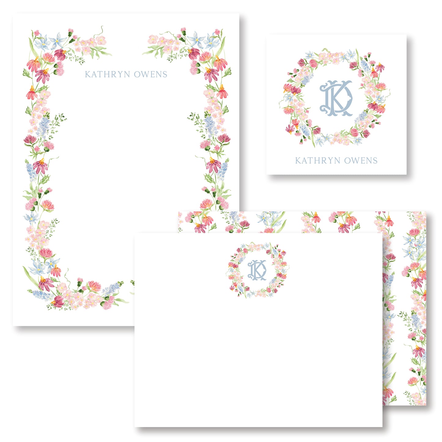 Wildflower Stationery Set