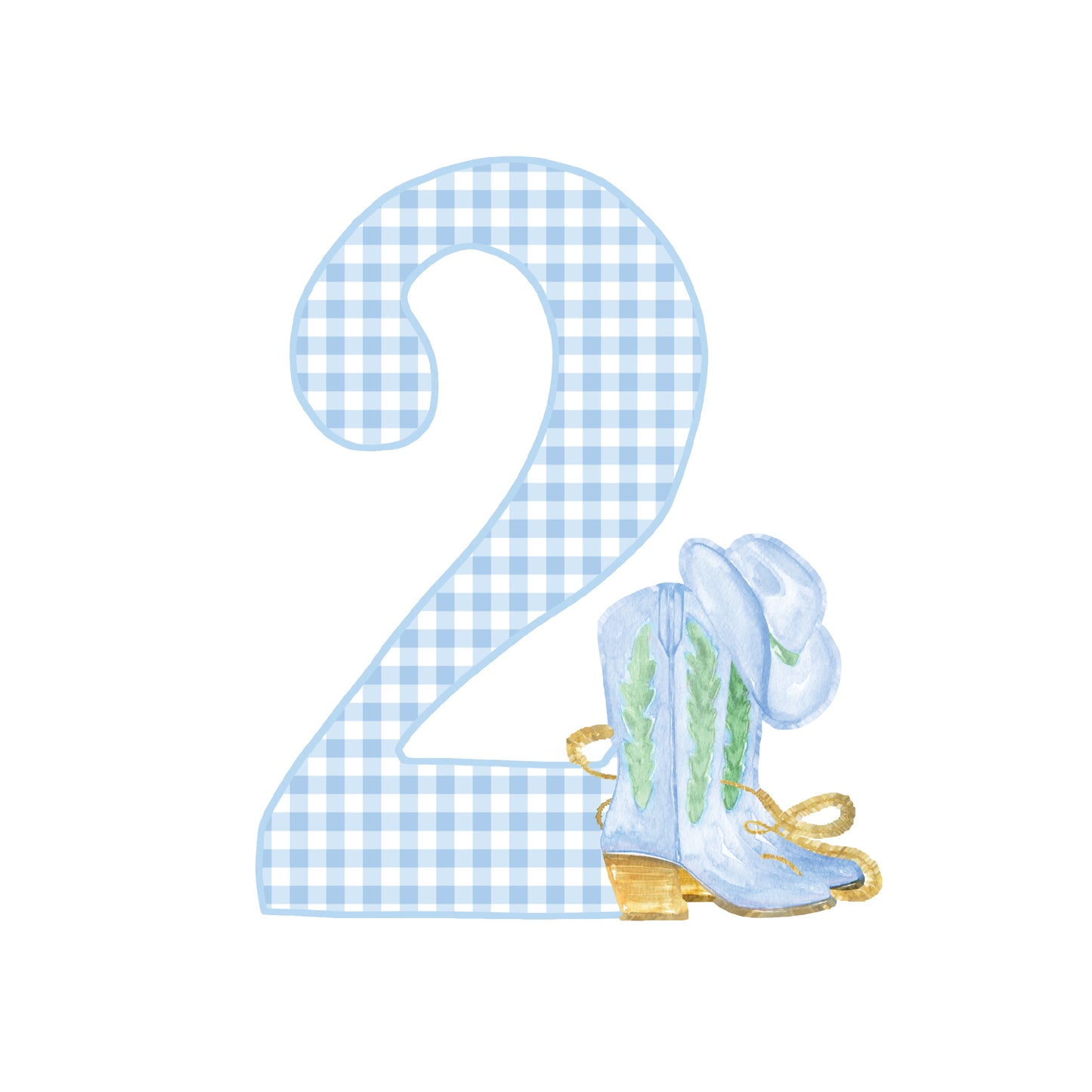 Cowboy Boot Cake Topper