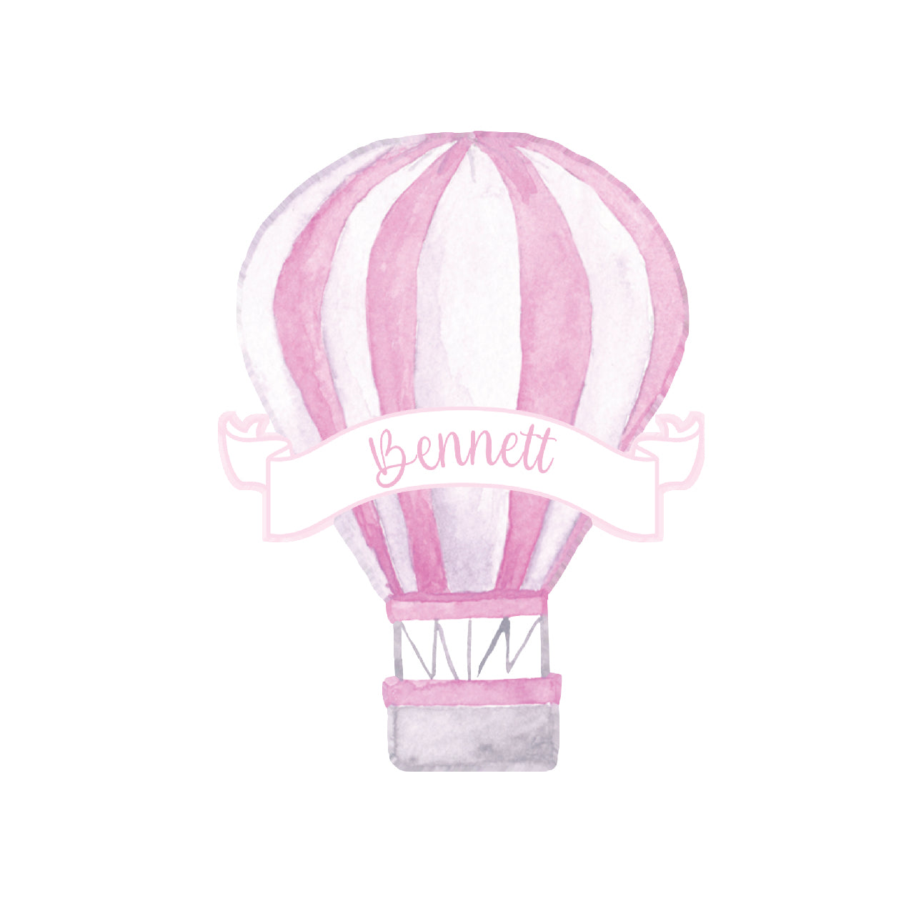 Hot Air Balloon Cake Topper