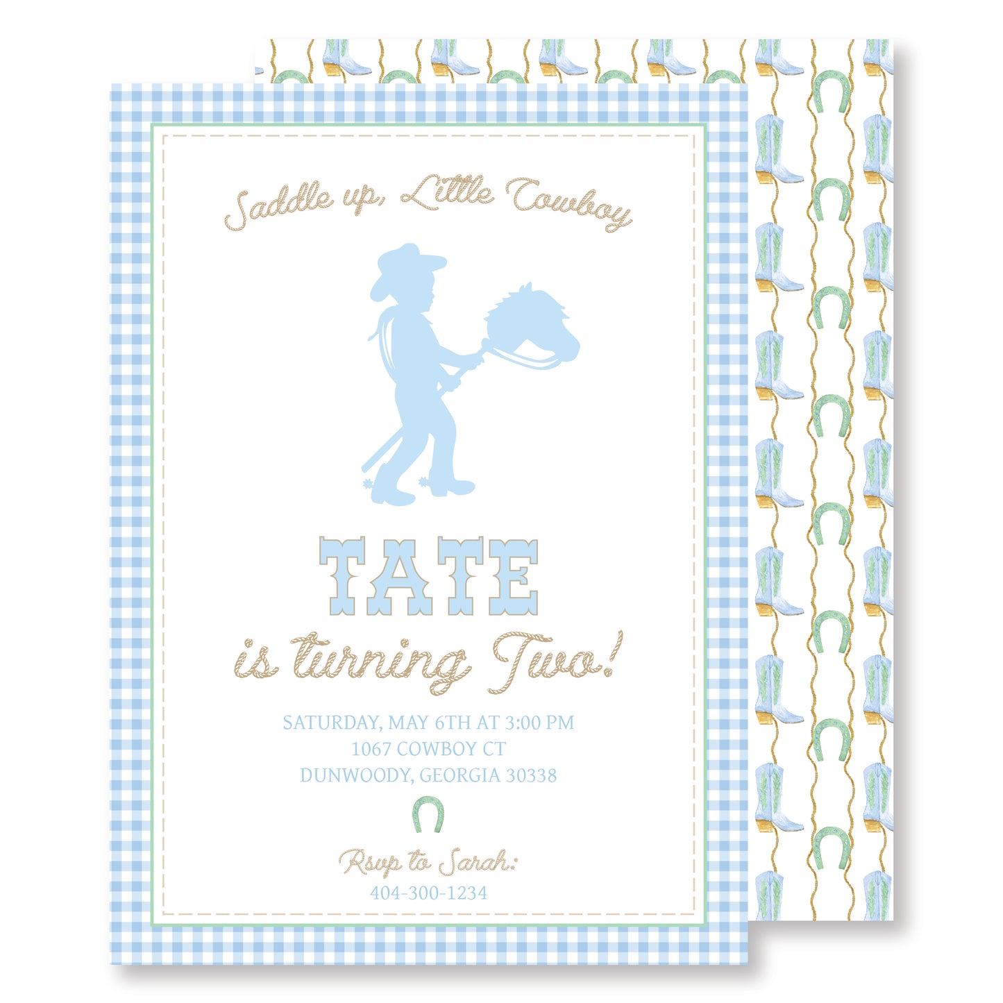 Cowboy Invitation