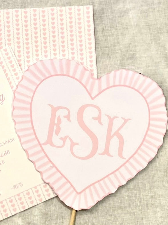 Valentine Cake Topper