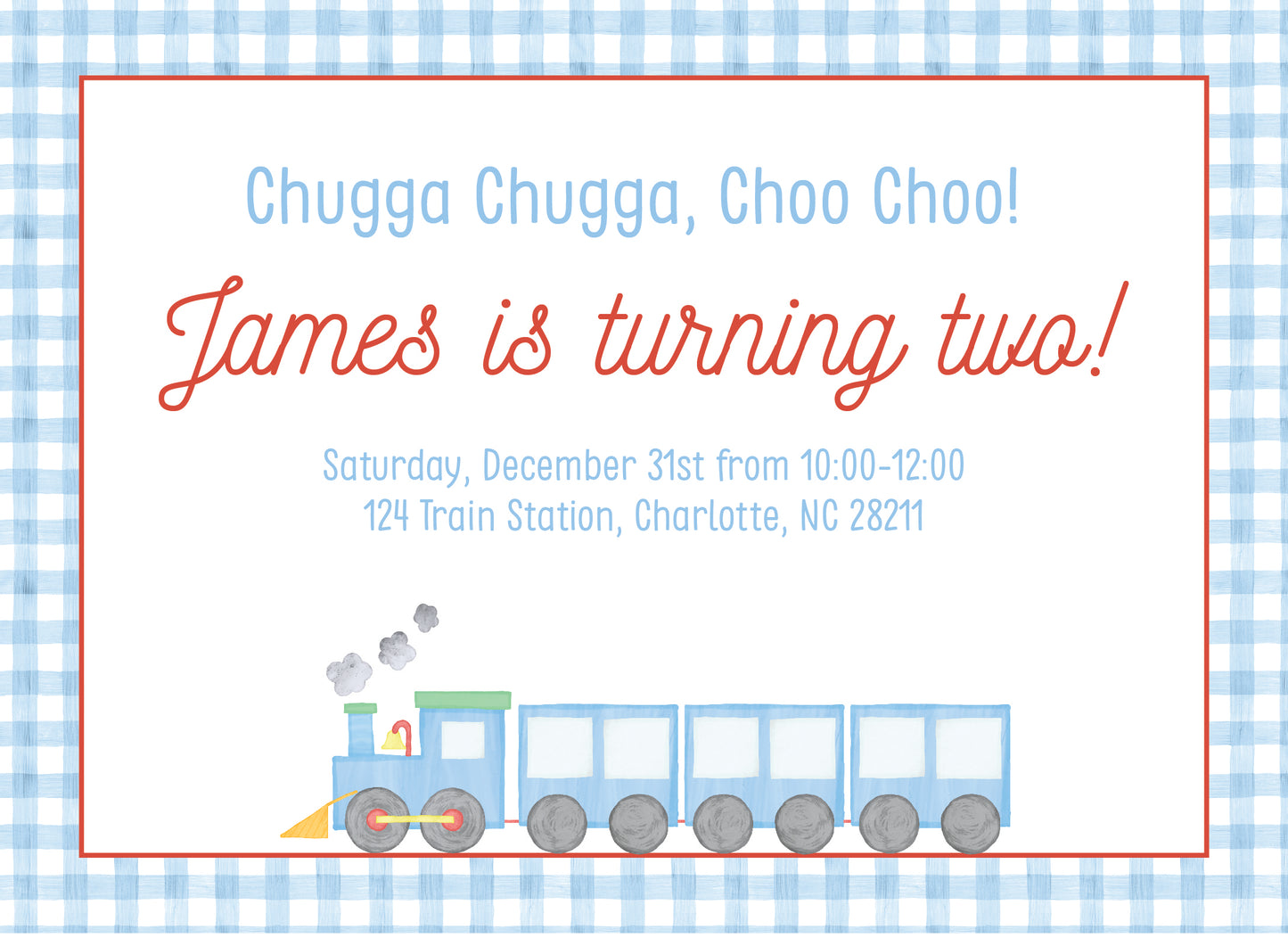 Train Invitation