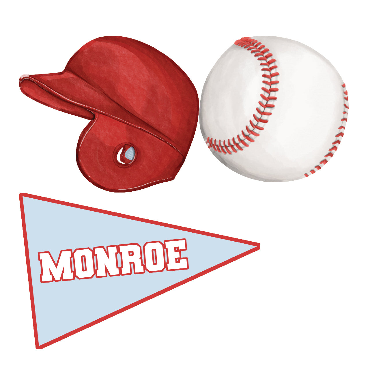 Baseball Cupcake Toppers