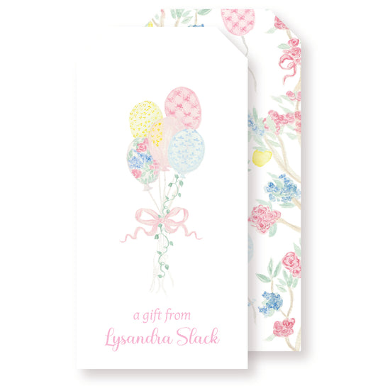 Birthday Balloons Gift Tags