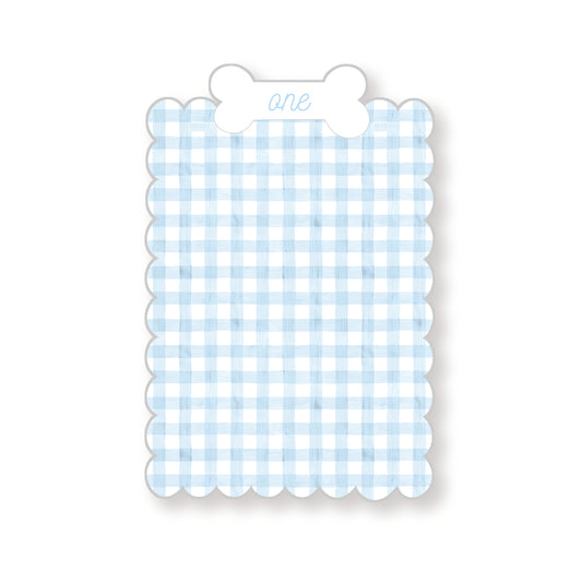 Bone Gingham Monthly Banner