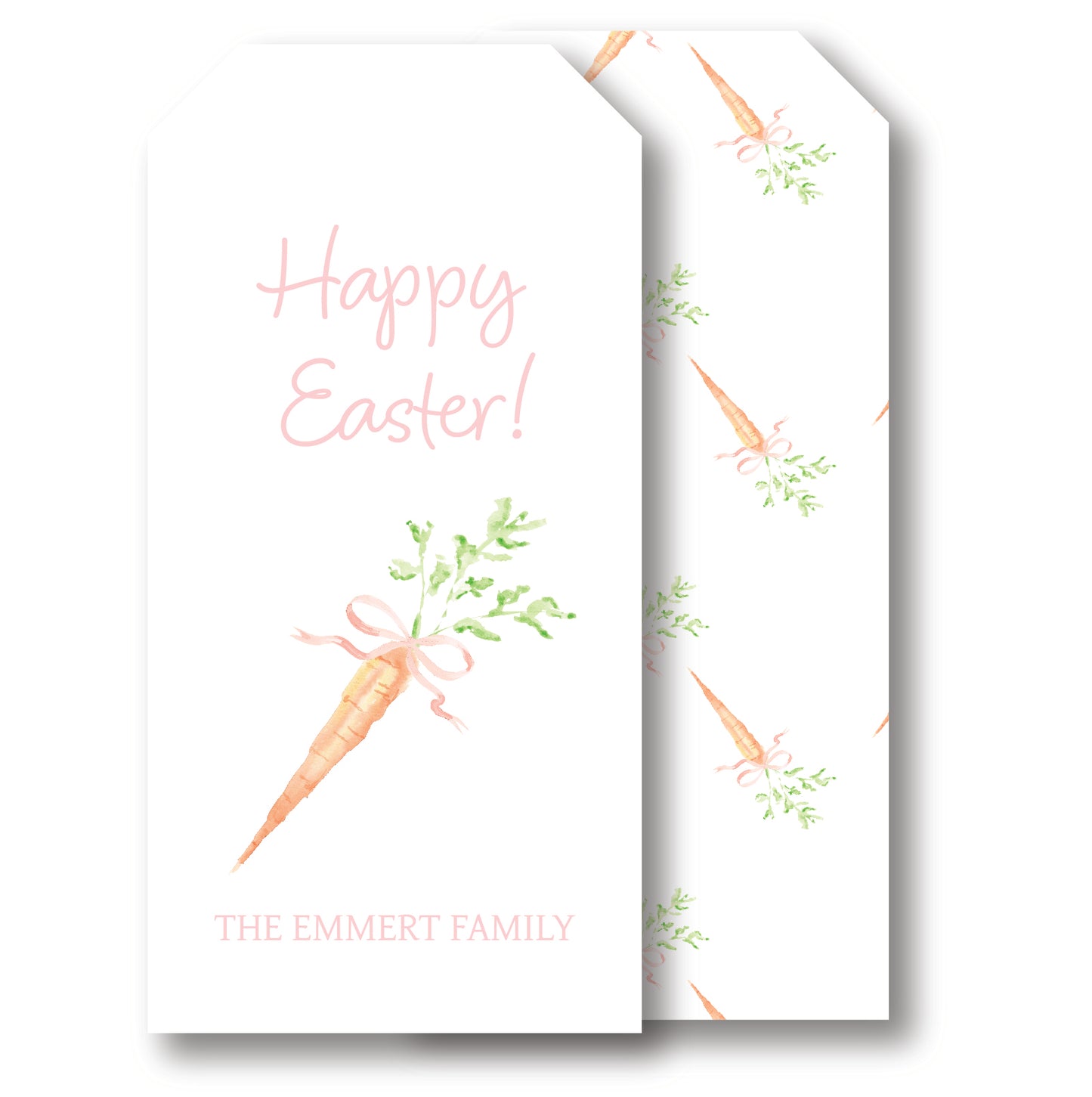 Pink Carrot Tag