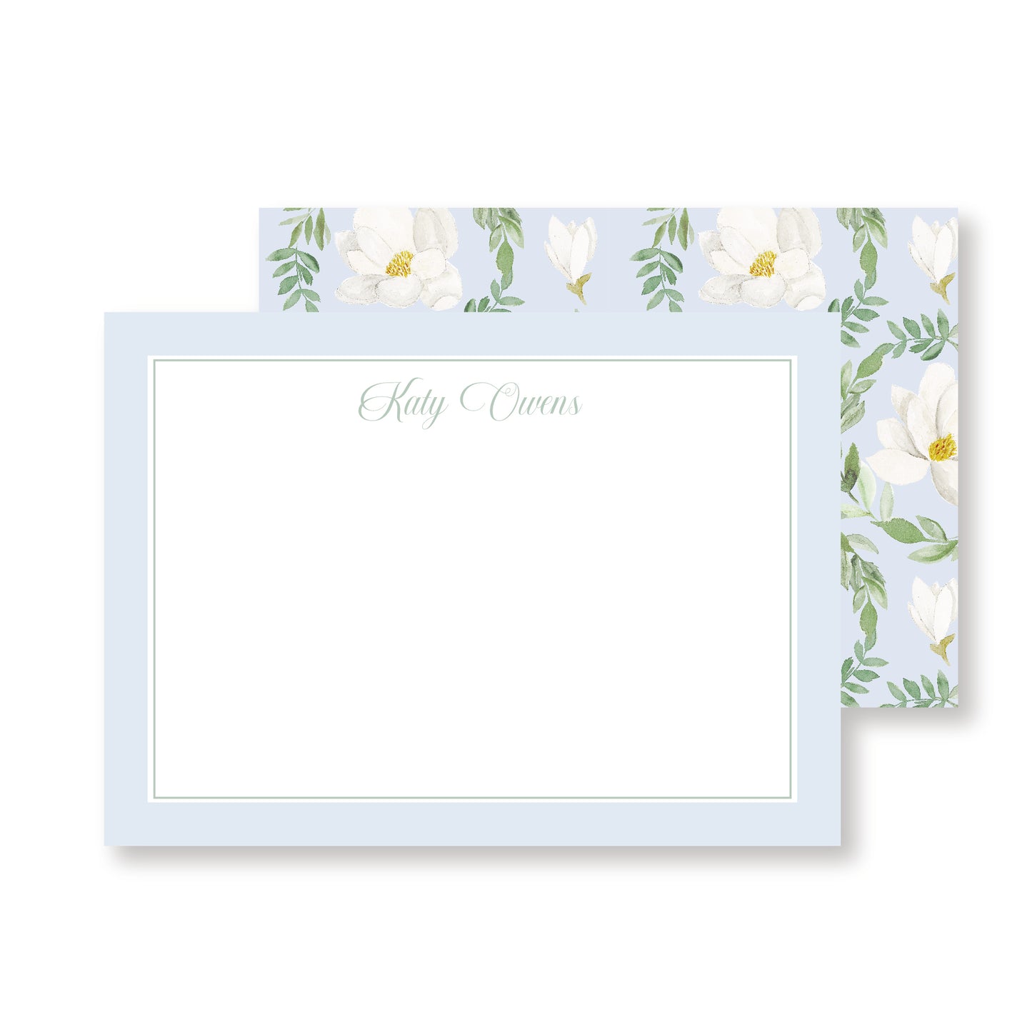GrandMillenial Magnolia Stationery