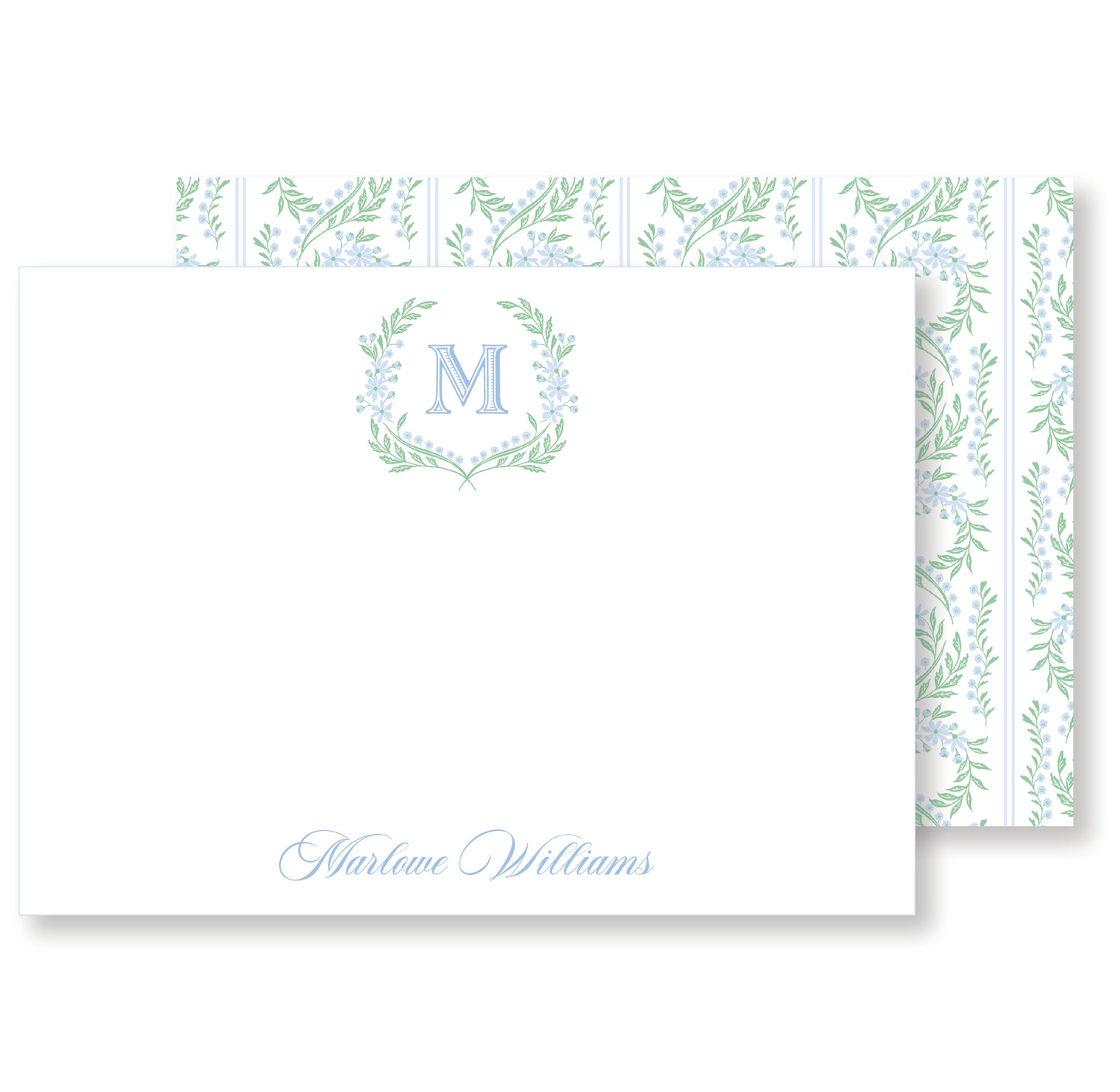 GrandMillenial Wreath Stationery