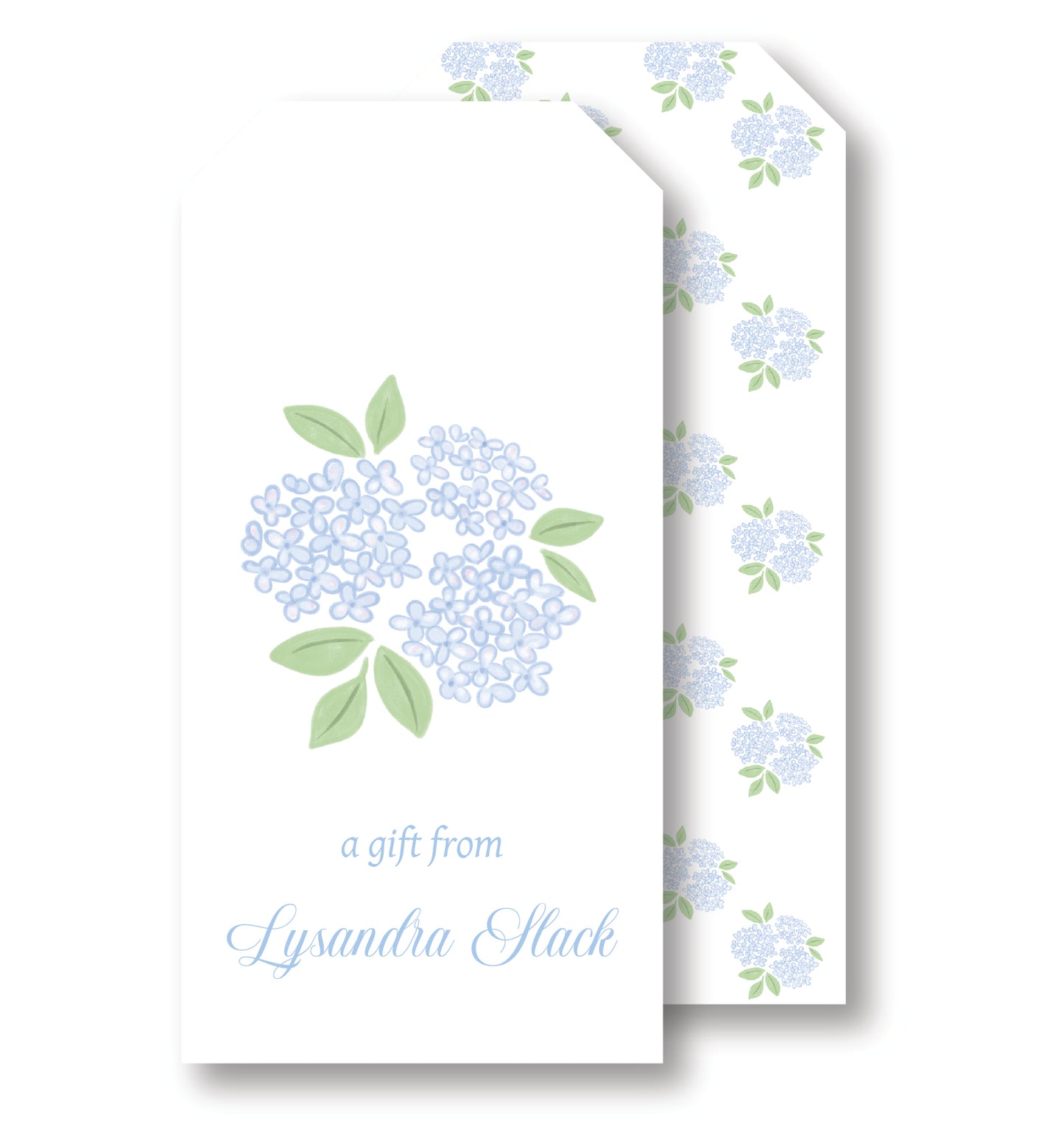 Hydrangea Gift Tag