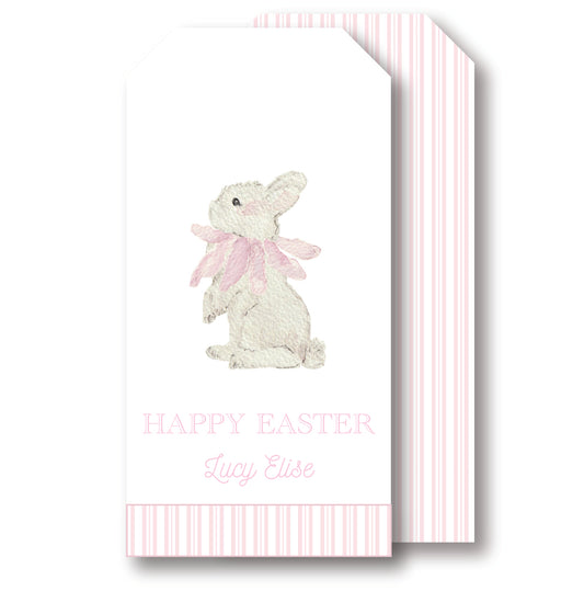 Pink Bunny Tag