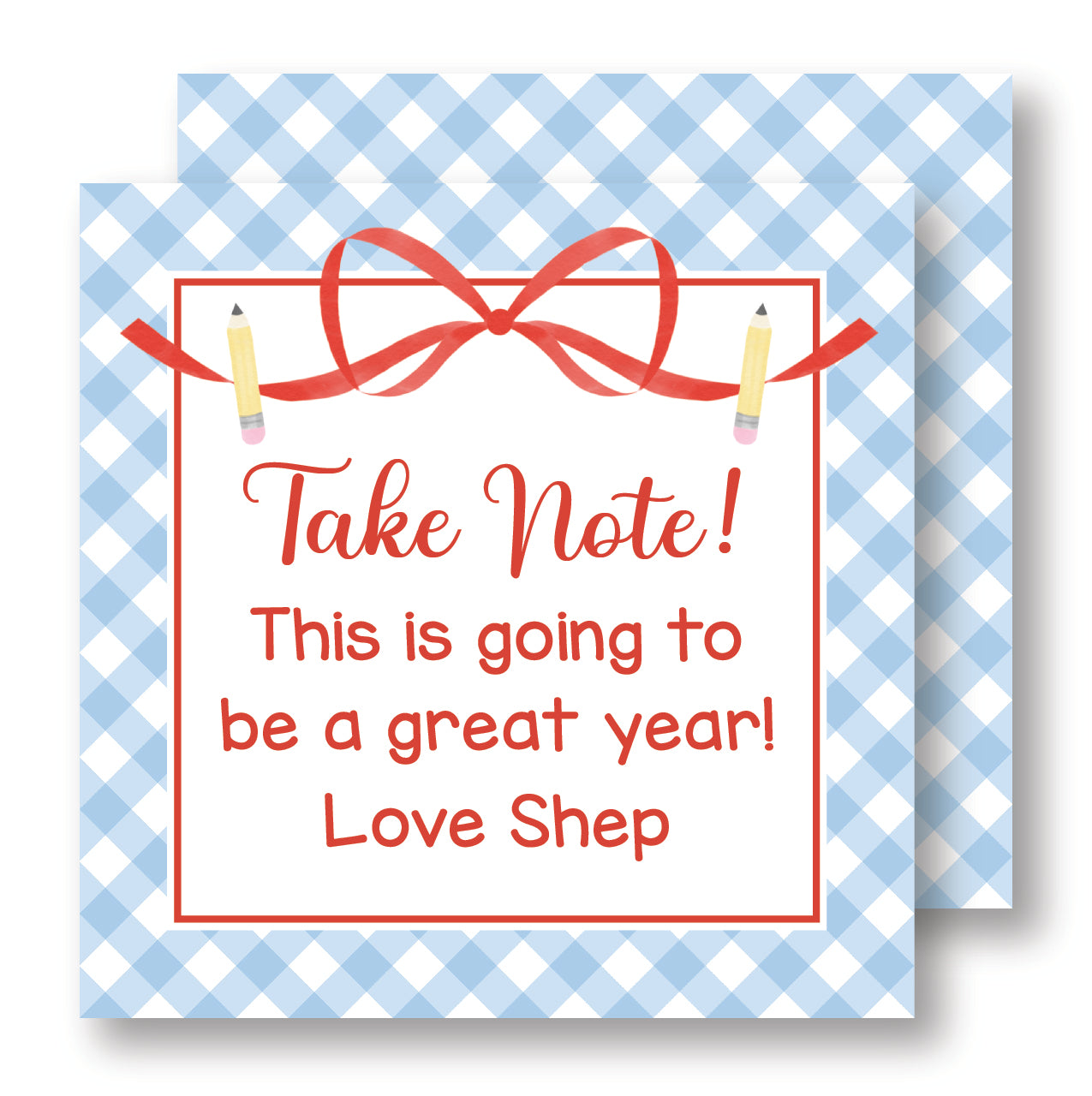Take Note Tag