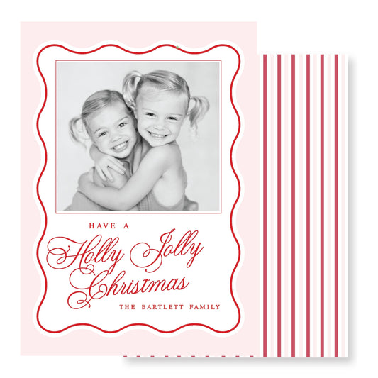 Holly Jolly in Pink & Red