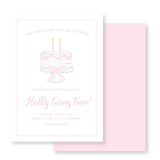 Have your Cake and Eat it TWO
