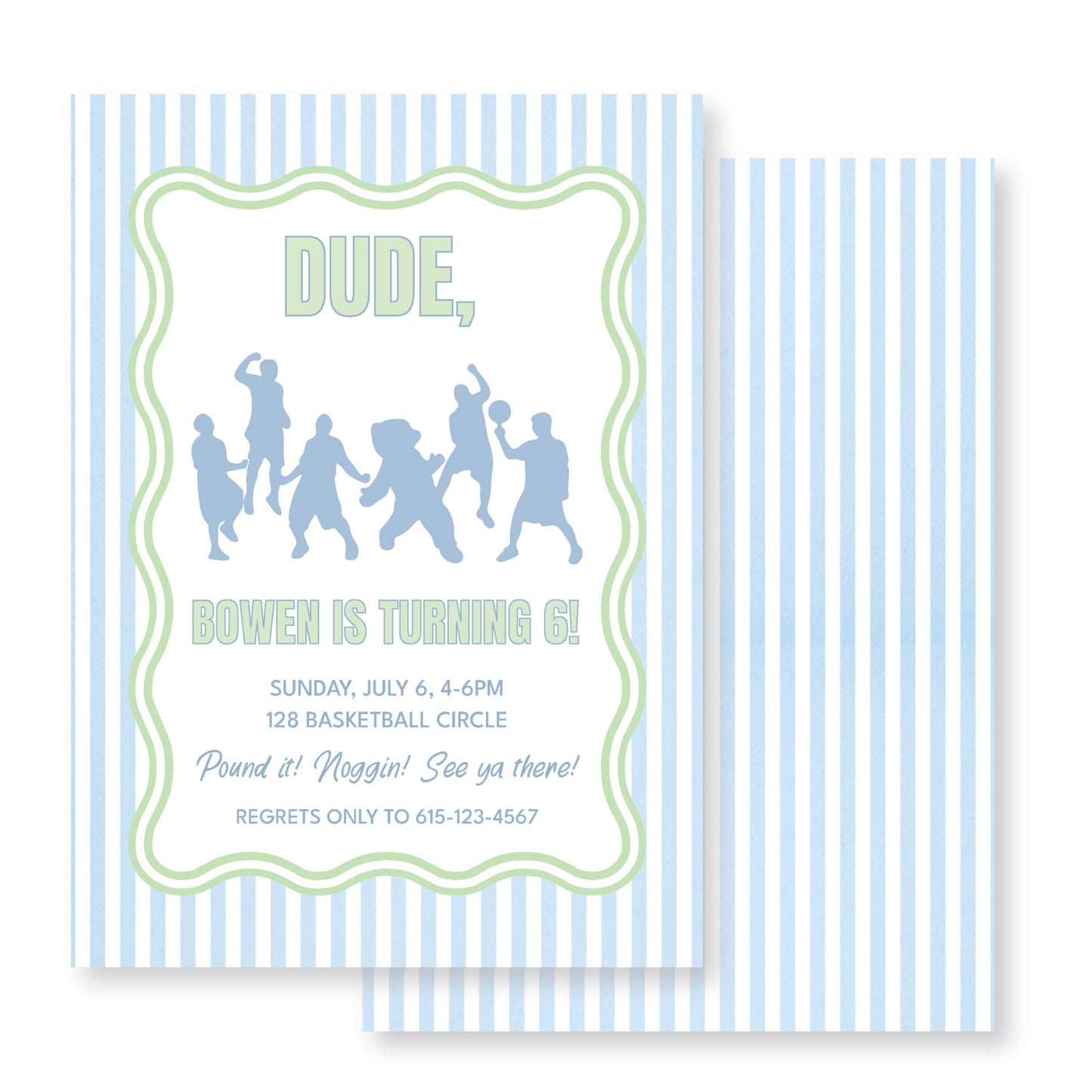 Dude Perfect Invitation