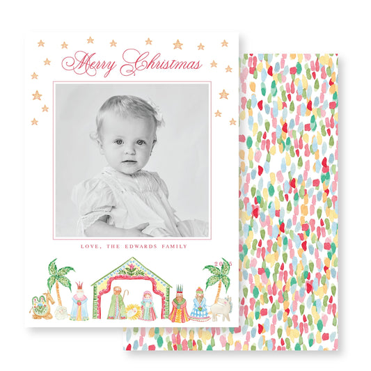 Radiant NativityChristmas Card Photo