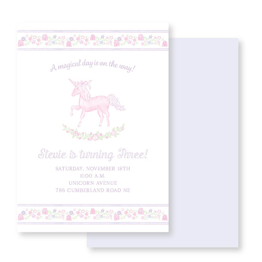 Unicorn Invite