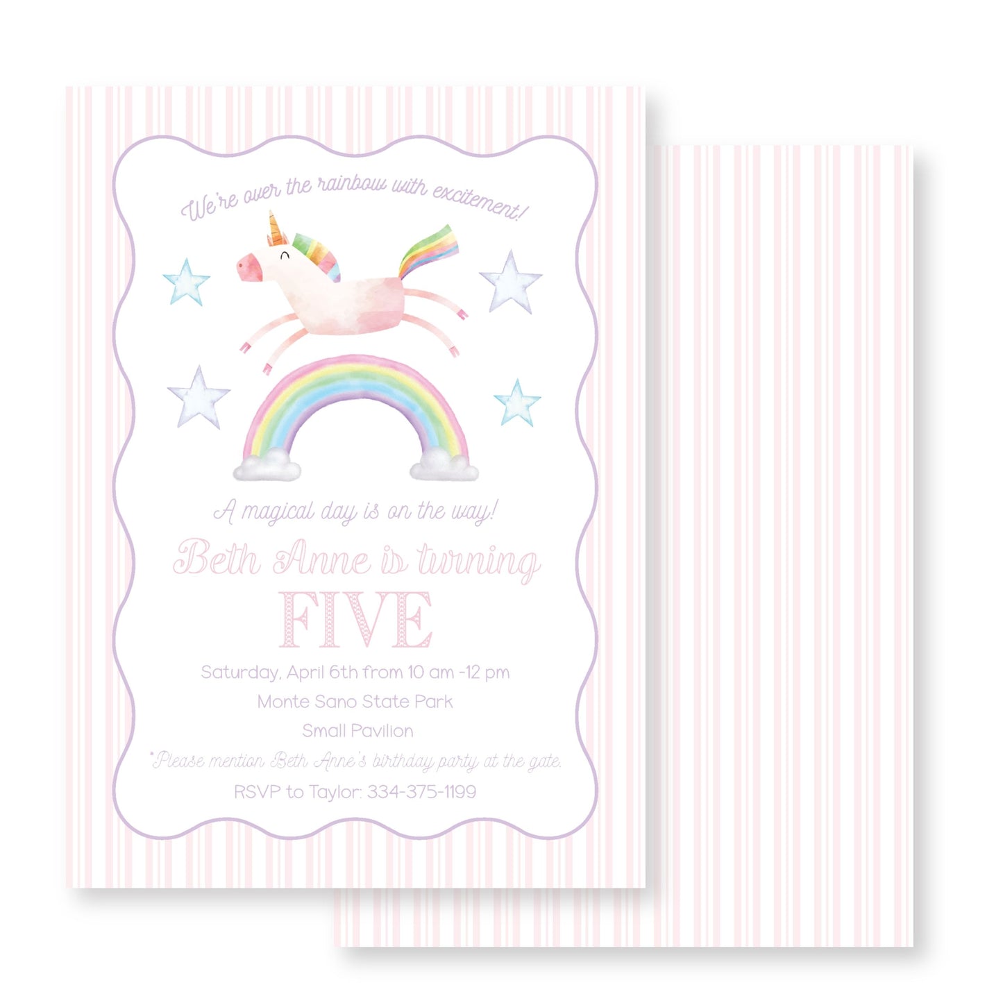 Unicorn Invite