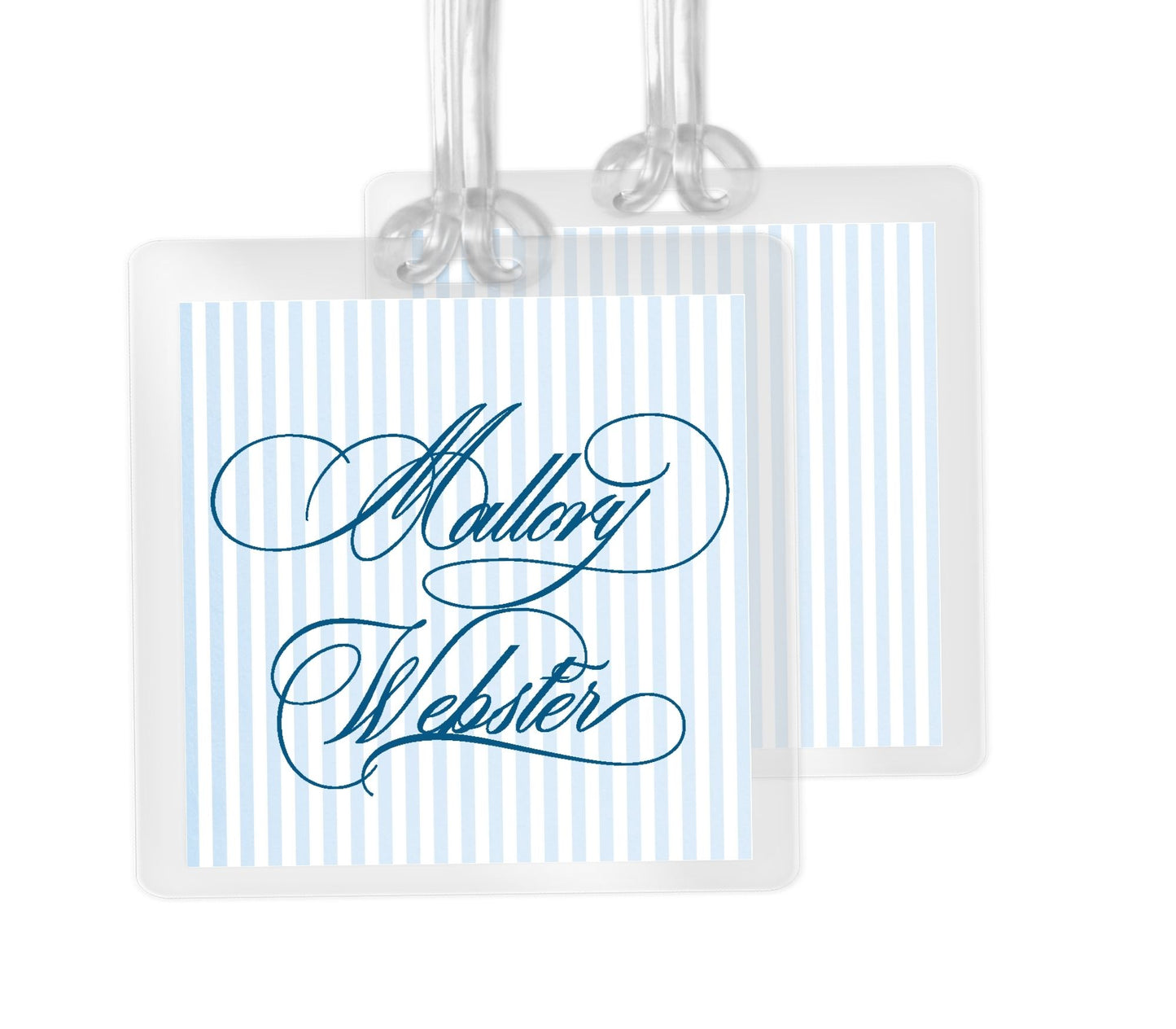 Seaside Stripe Bag Tag