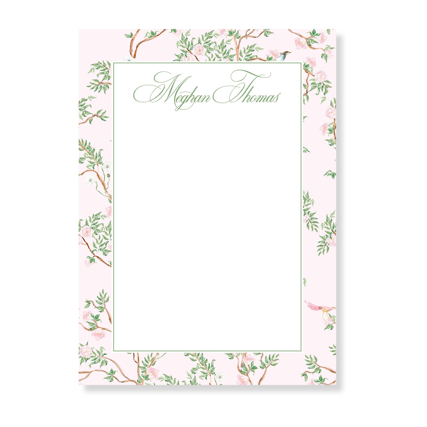 Pink Garden Chinoiserie