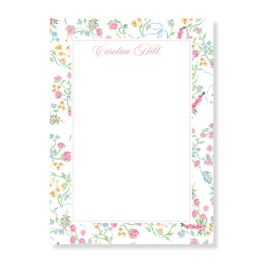 Colorful Blooms Notepad