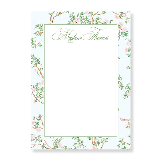 Garden Chinoiserie Notepad