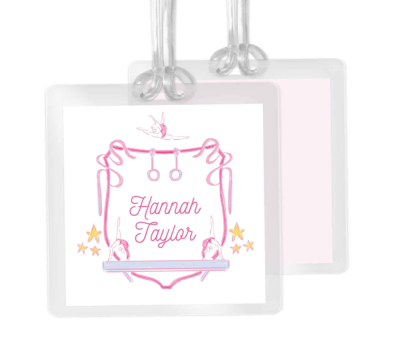 Gymnastics Bag Tag