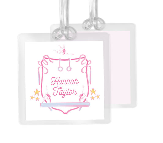 Gymnastics Bag Tag