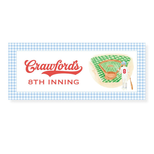 Baseball Party Banner