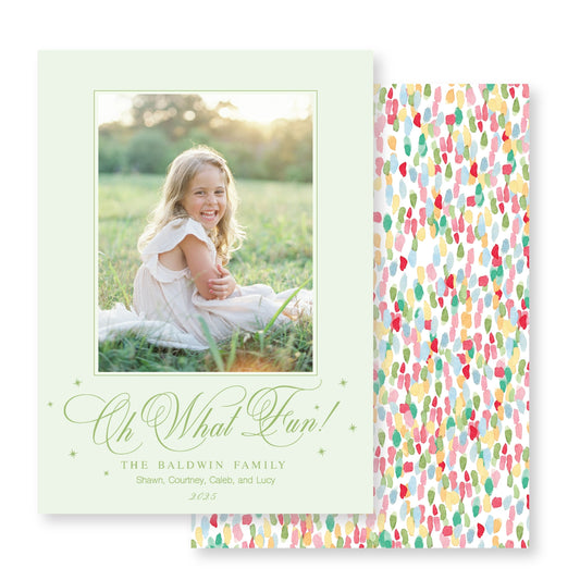 Christmas Confetti Card