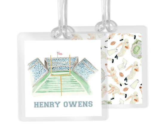 Football Bag Tag