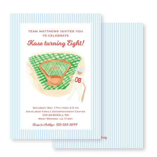 Baseball Invitation