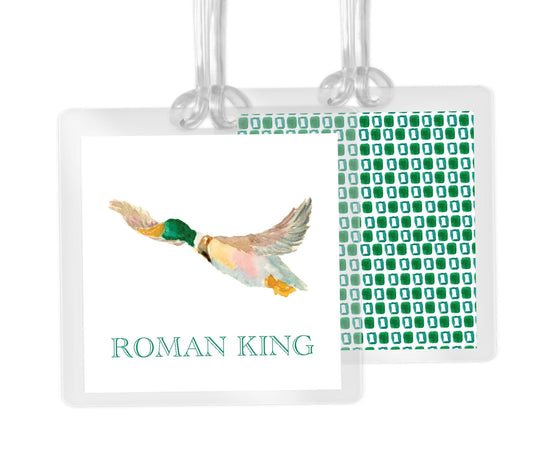 Mallard Duck Bag tag