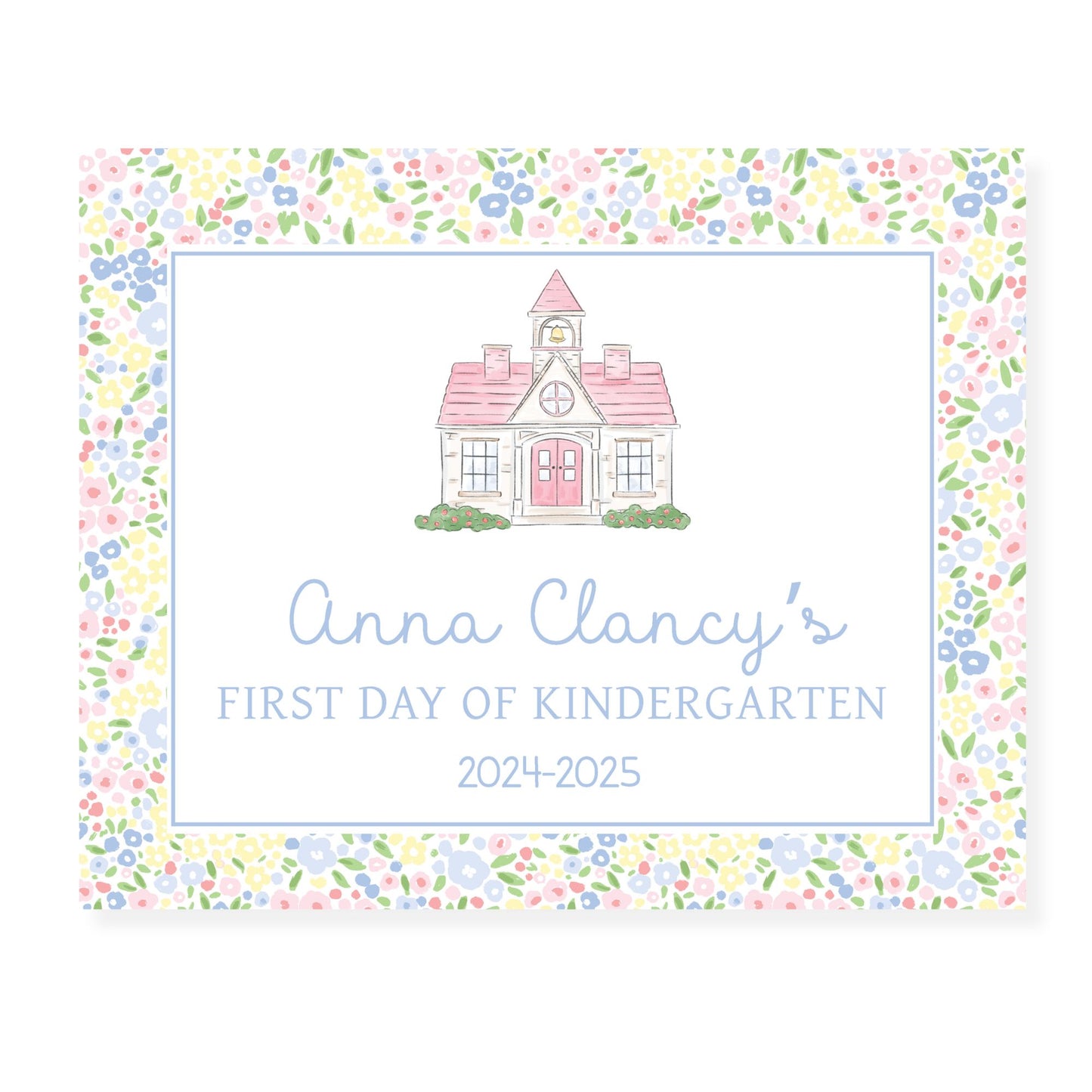 School House Pink Sign