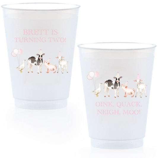 Farm Frosted cups