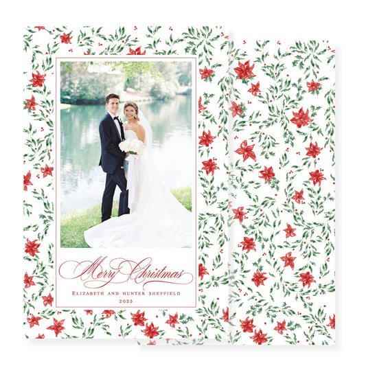 Yuletide Chintz a9 Card