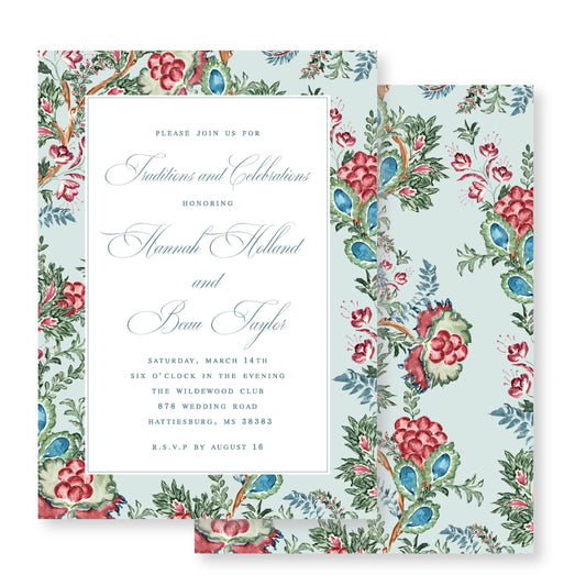 Chintz Elegance Invitation